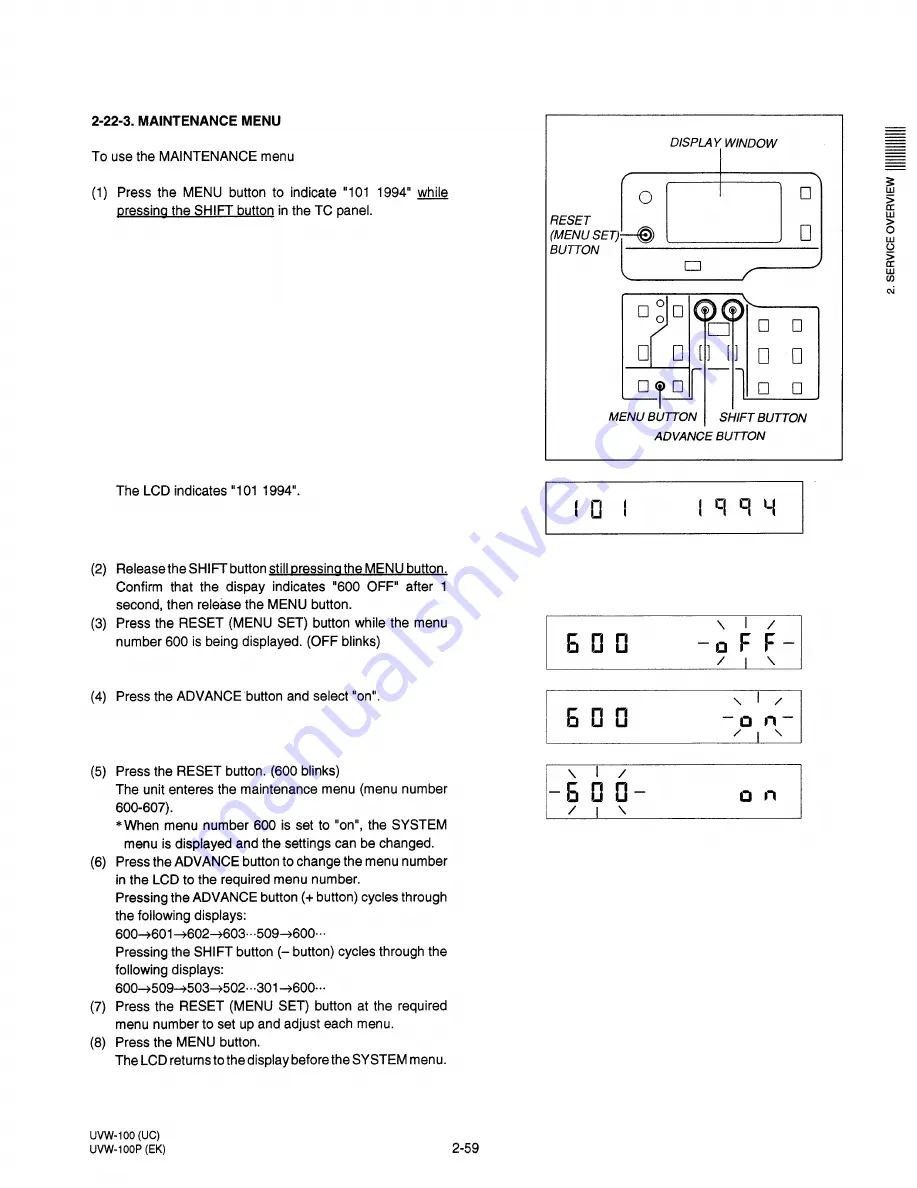 Sony DXF-501CE Service Manual Download Page 131