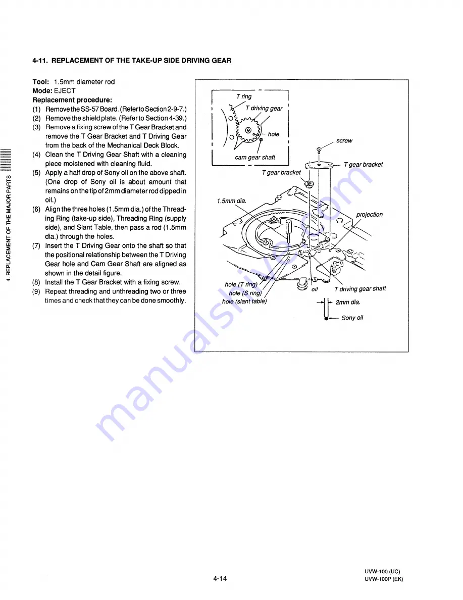 Sony DXF-501CE Service Manual Download Page 162