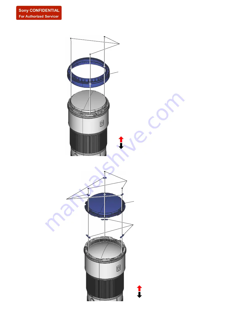 Sony E-mount SEL200600G Service Manual Download Page 8