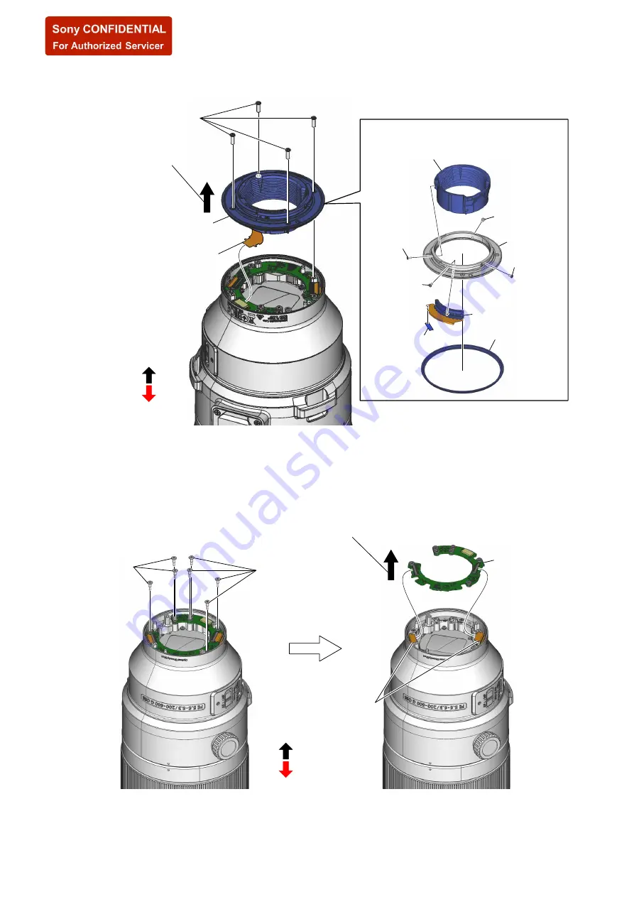 Sony E-mount SEL200600G Service Manual Download Page 10