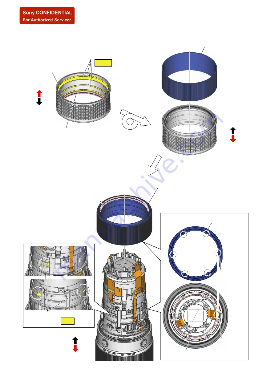 Sony E-mount SEL200600G Service Manual Download Page 44