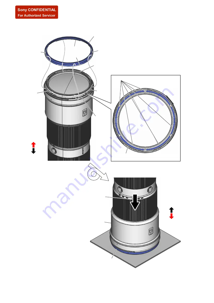 Sony E-mount SEL200600G Service Manual Download Page 59