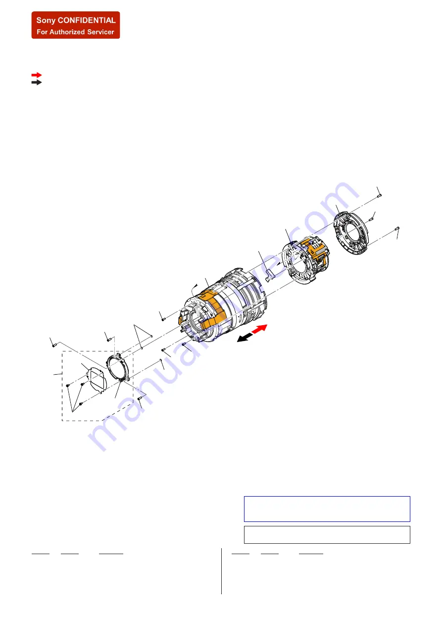 Sony E-mount SEL200600G Service Manual Download Page 63