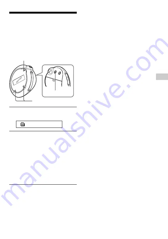 Sony E105 Operating Instructions Manual Download Page 33