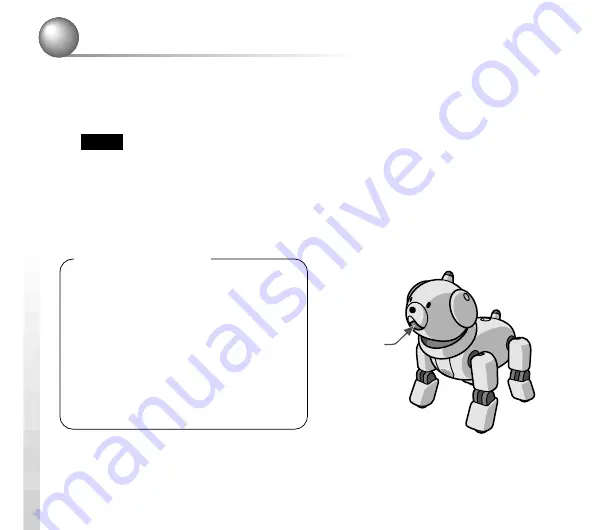 Sony ERS-311 - Aibo Entertainment Robot User Manual Download Page 76