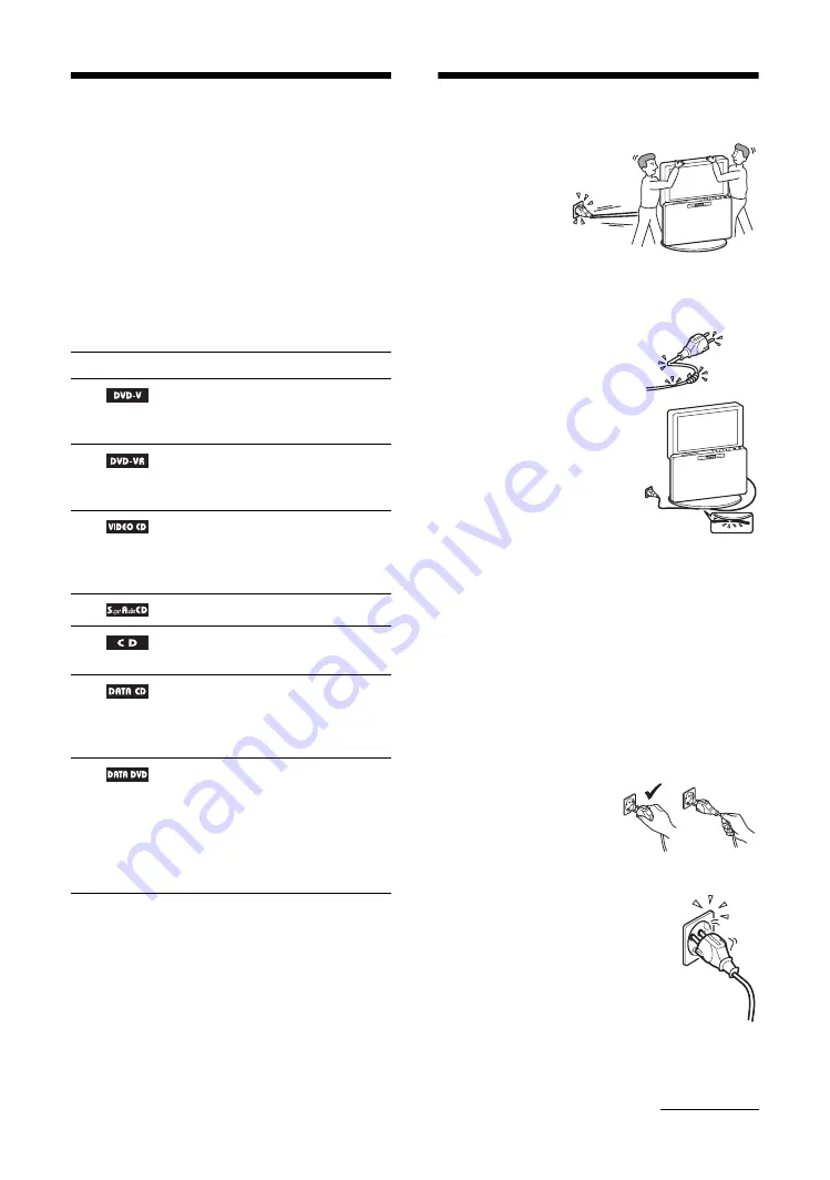 Sony Esprit TAV-L1 Operating Instructions Manual Download Page 191