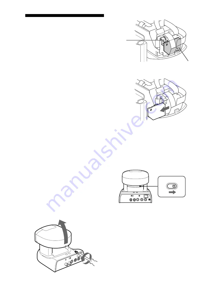 Sony EVI-D31 Operating Instructions Manual Download Page 25