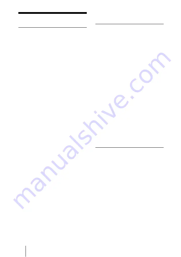 Sony EVI-H100S Operating Instructions Manual Download Page 52