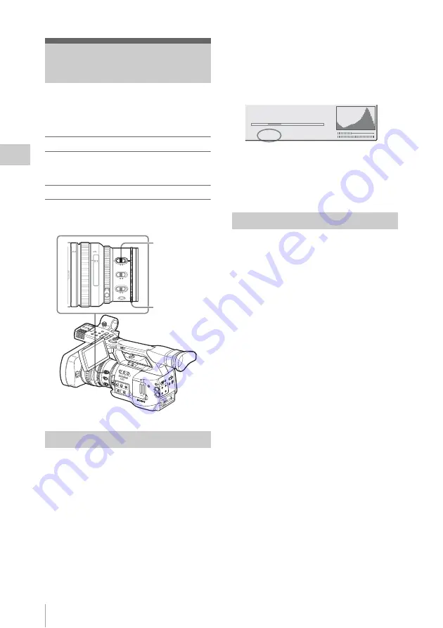 Sony EXMOR PMW-EX1 Operating Instructions Manual Download Page 48