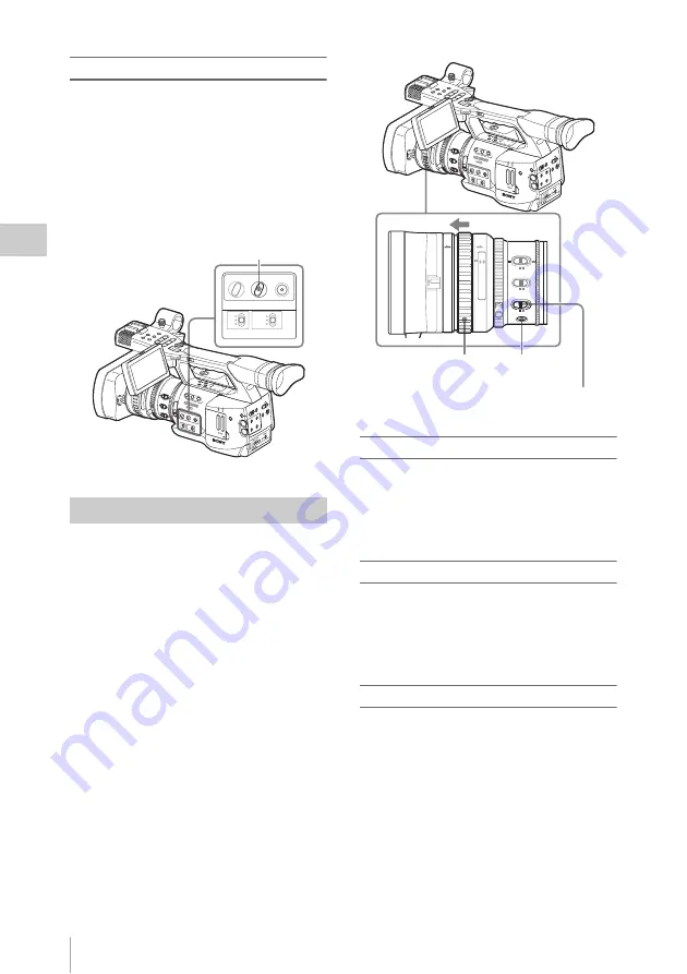 Sony EXMOR PMW-EX1 Operating Instructions Manual Download Page 52