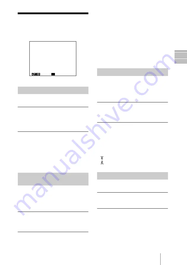 Sony ExwaveHAD DXC-990 Instructions For Use Manual Download Page 61