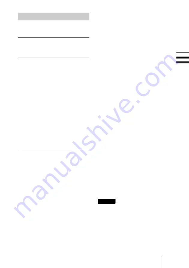 Sony ExwaveHAD DXC-990 Instructions For Use Manual Download Page 99