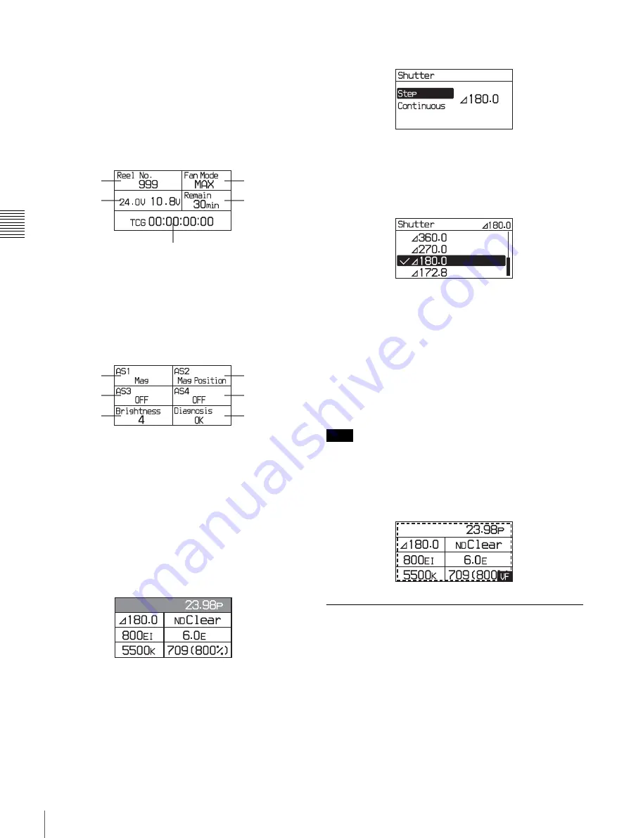 Sony F65 Operation Manual Download Page 26