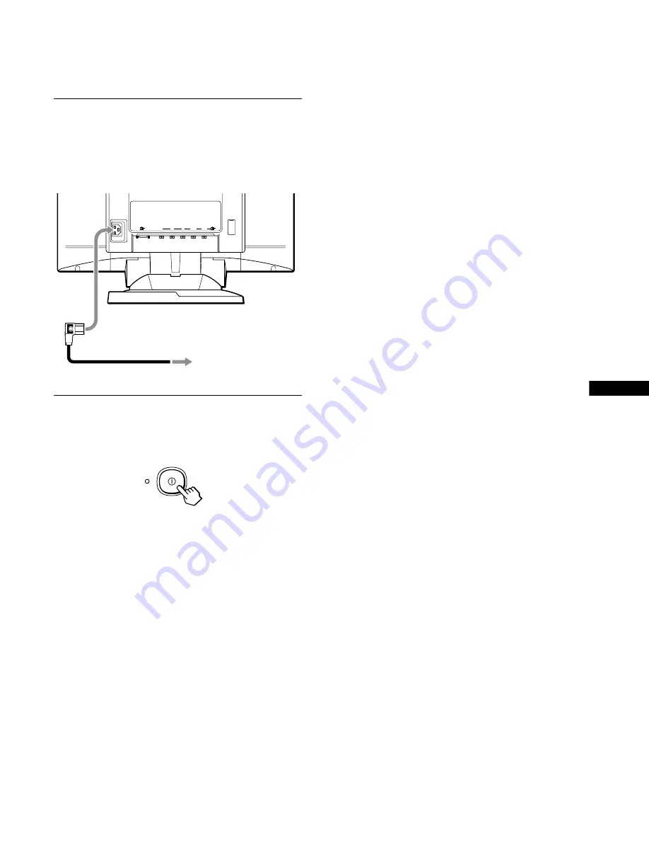 Sony FD Trinitron GDM-FW900 Operating Instructions Manual Download Page 25