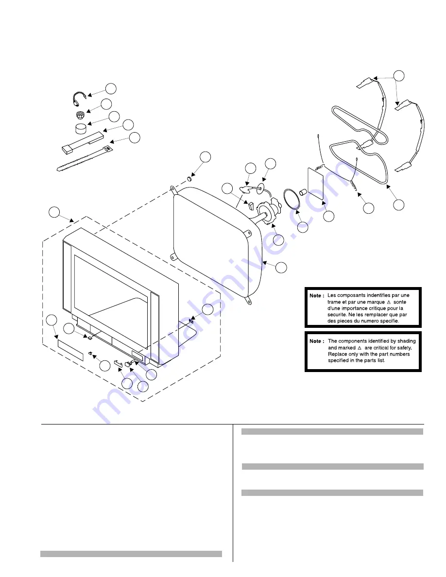 Sony FD Trinitron KV-21FX20K Service Manual Download Page 32