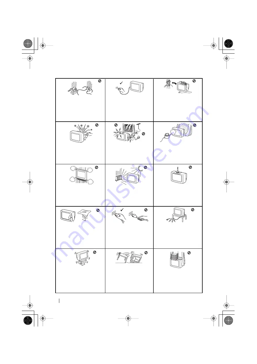 Sony FD Trinitron KV-28LS35B Instruction Manual Download Page 4