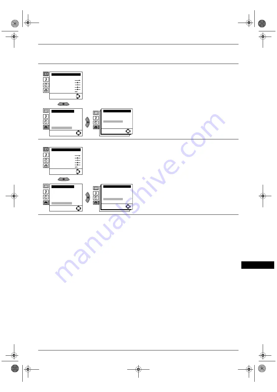 Sony FD Trinitron WEGA KV-28CS70K Скачать руководство пользователя страница 127