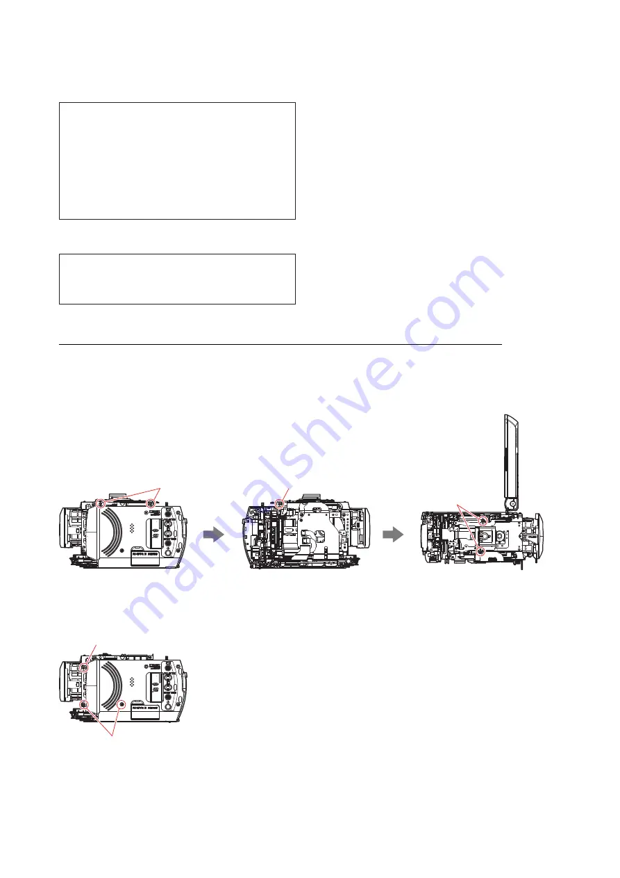 Sony FDR-AX40 Service Manual Download Page 69