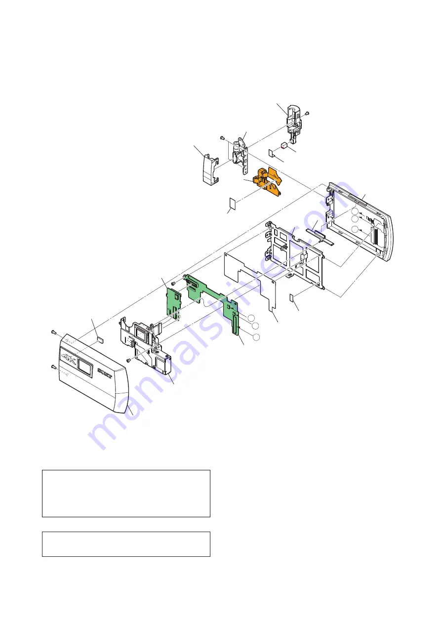 Sony FDR-AX40 Service Manual Download Page 81