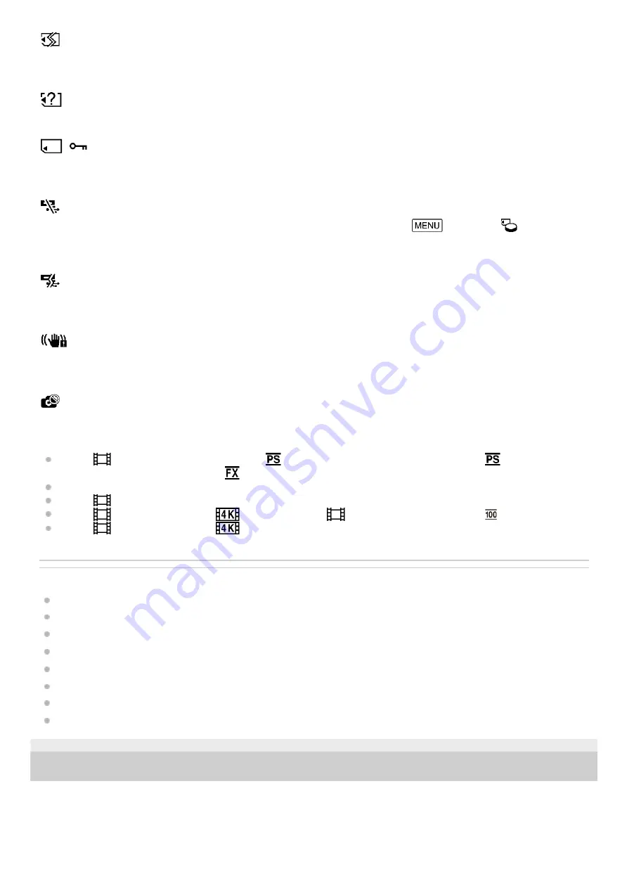 Sony FDR-AX43 Help Manual Download Page 347