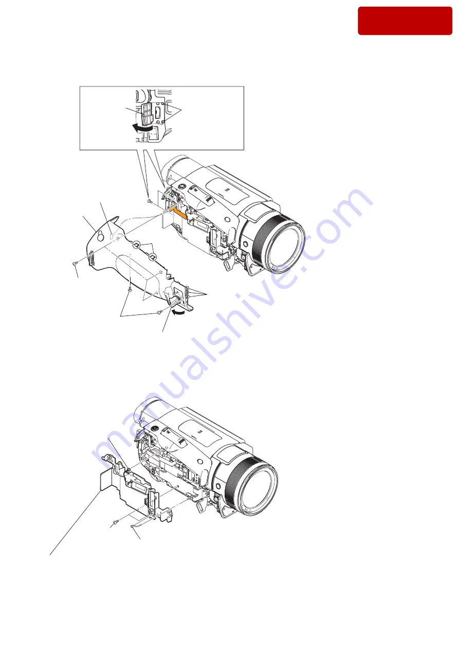 Sony FDR-AX700 Service Manual Download Page 58