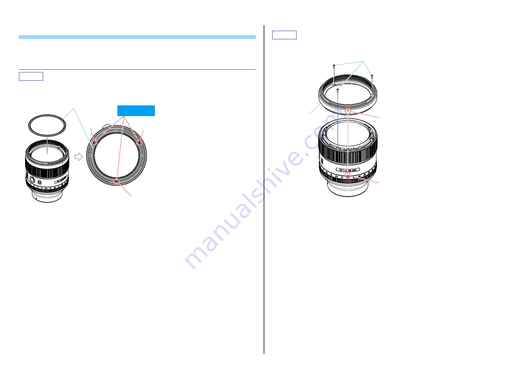 Sony FE 1.4 / 85 GM Скачать руководство пользователя страница 6