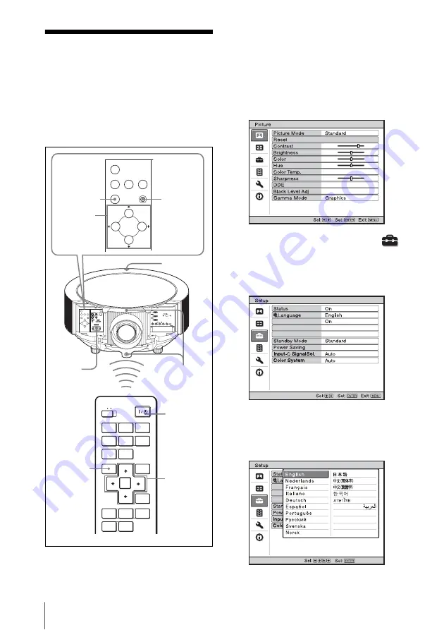 Sony FH300L - VPL - LCD Projector Скачать руководство пользователя страница 28