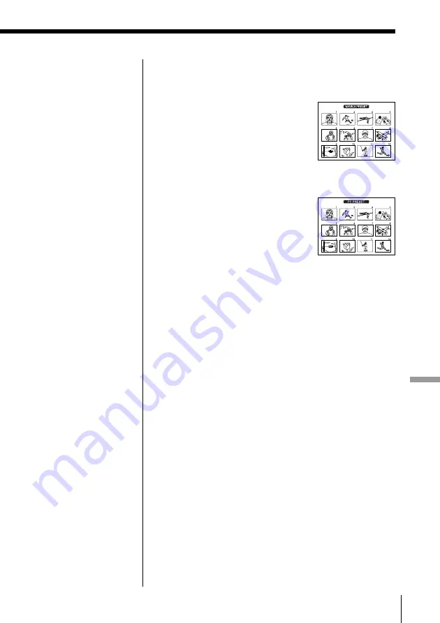 Sony FVP-1/1E Operating Instructions Manual Download Page 89