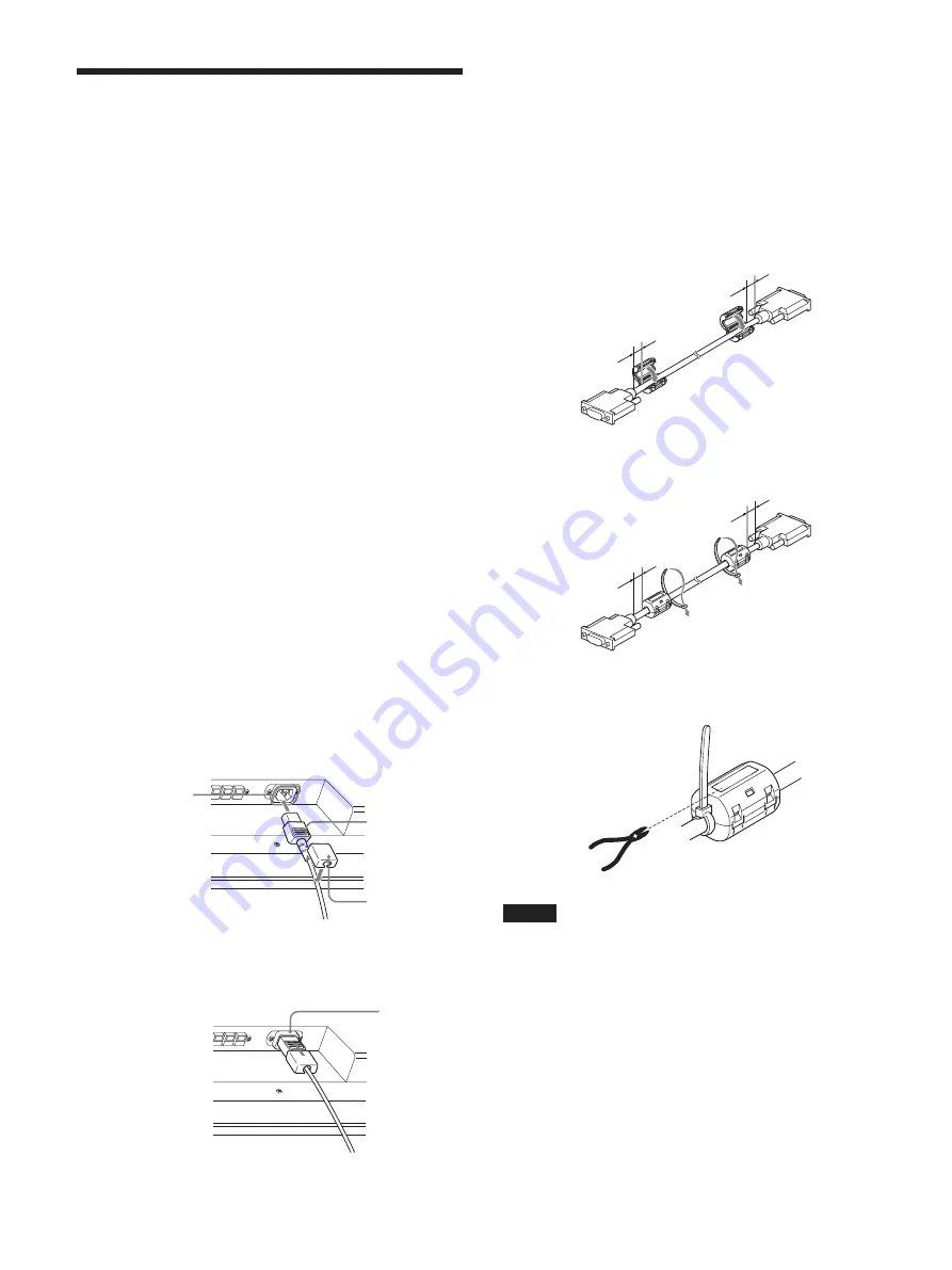 Sony FWD-32LX1 Operating Instructions Manual Download Page 16