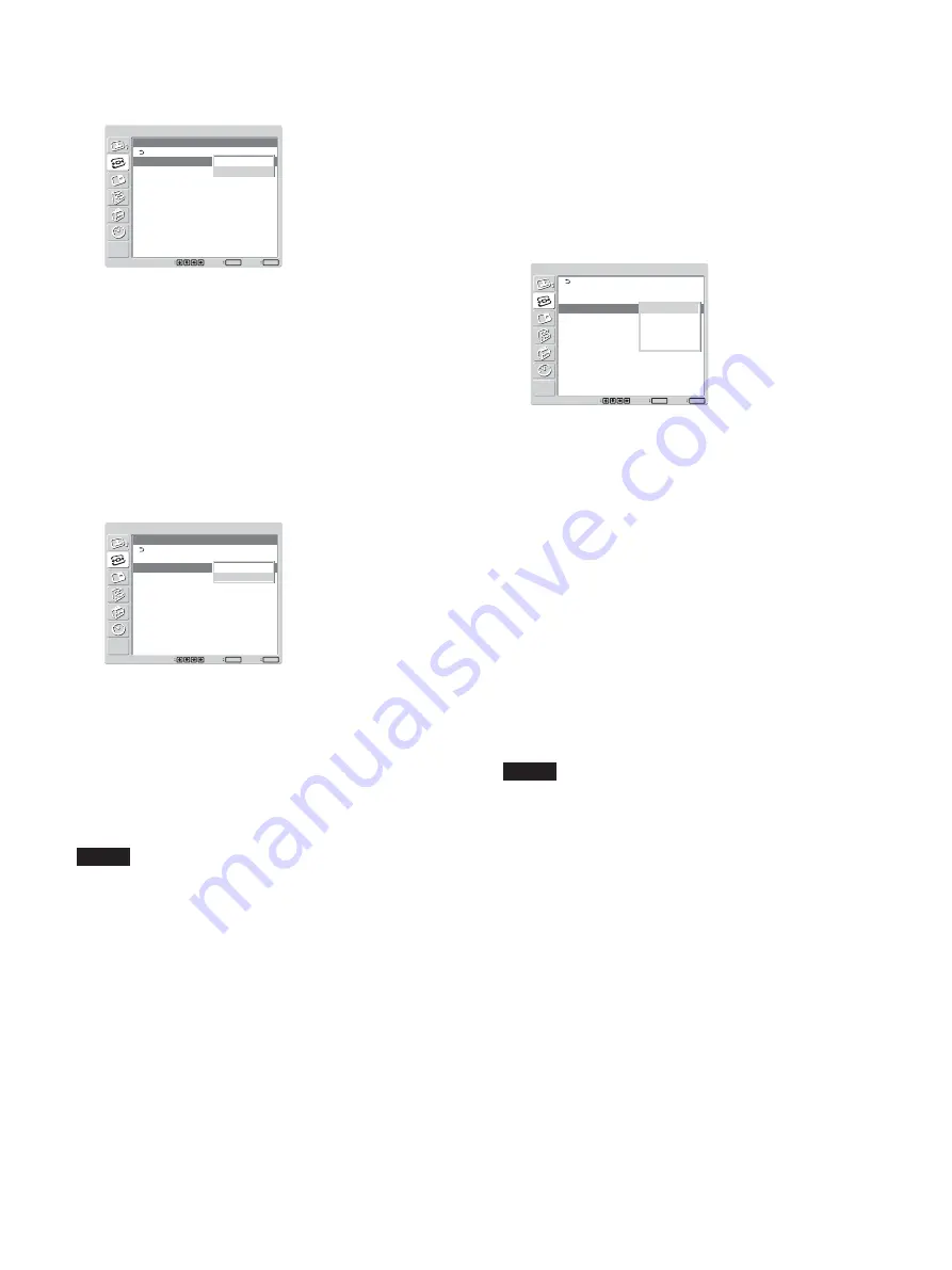 Sony FWD-32LX1 Operating Instructions Manual Download Page 30