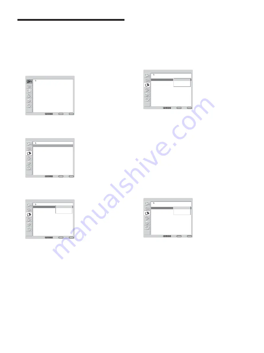 Sony FWD-32LX1 Operating Instructions Manual Download Page 33