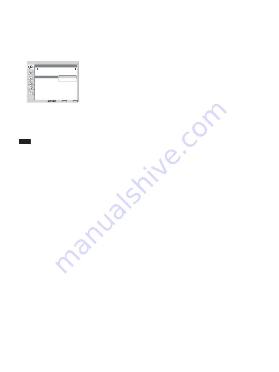 Sony FWD-32LX1 Operating Instructions Manual Download Page 73