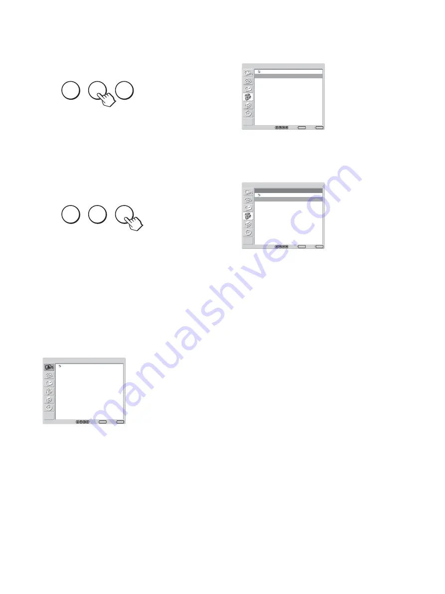 Sony FWD-32LX1 Operating Instructions Manual Download Page 215