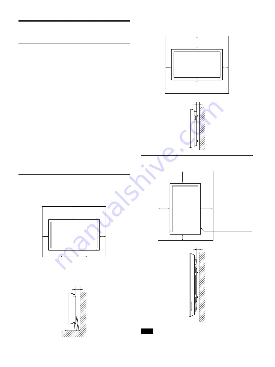 Sony FWD-32LX1 Operating Instructions Manual Download Page 229