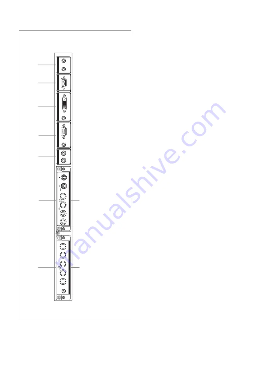 Sony FWD-32LX1 Operating Instructions Manual Download Page 267