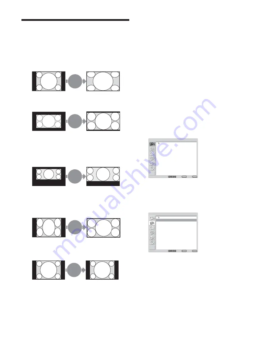 Sony FWD-32LX1 Operating Instructions Manual Download Page 286