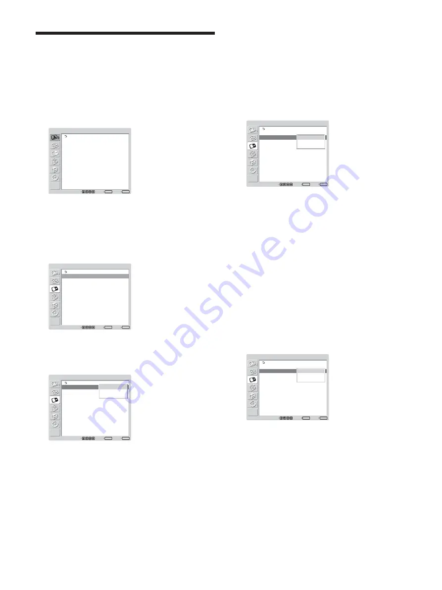 Sony FWD-32LX1 Operating Instructions Manual Download Page 290