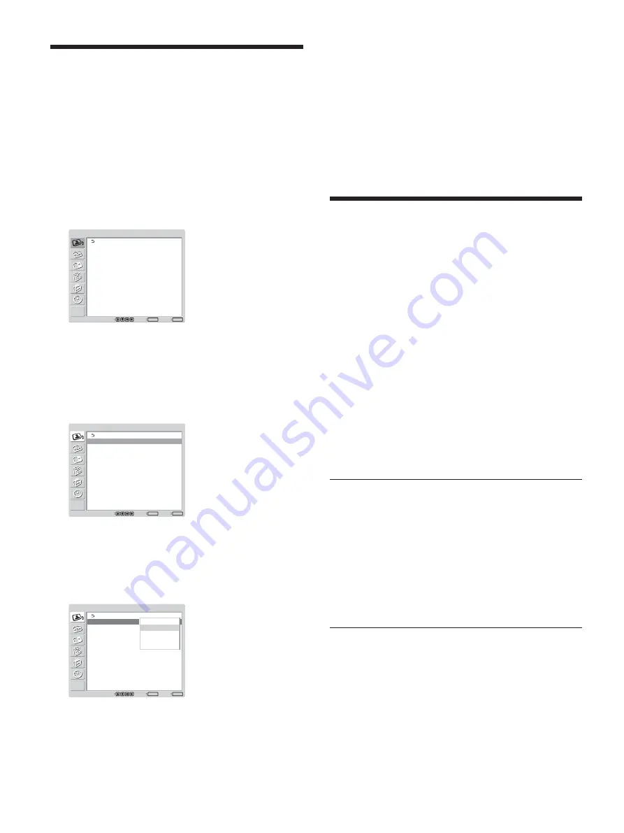 Sony FWD-40LX1 Operating Instructions Manual Download Page 206