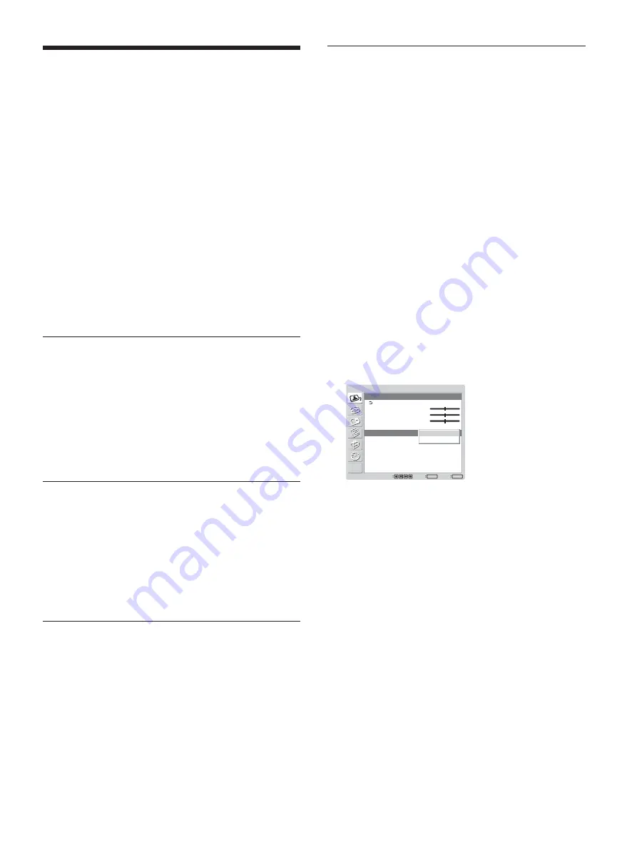 Sony FWD-40LX1 Operating Instructions Manual Download Page 305