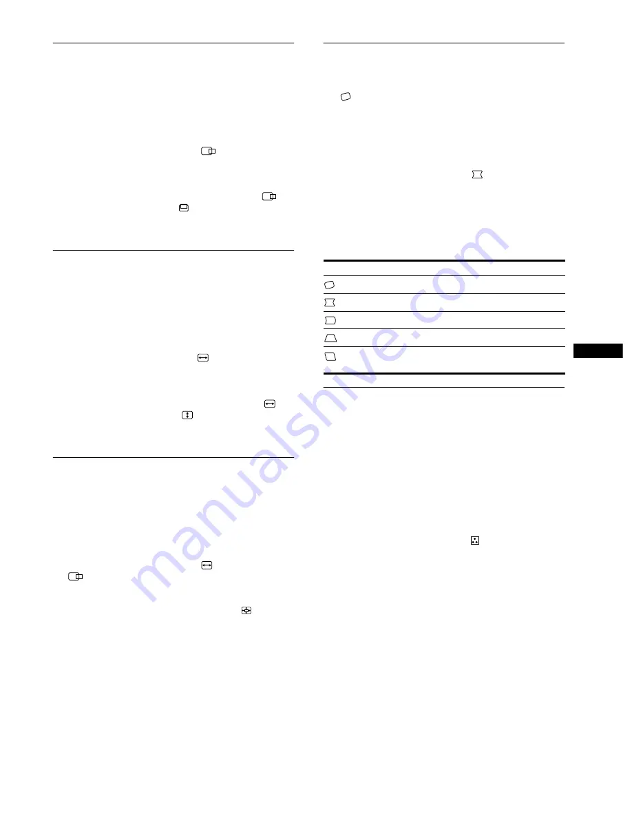 Sony GDM-FW9011 Operating Instructions Manual Download Page 11