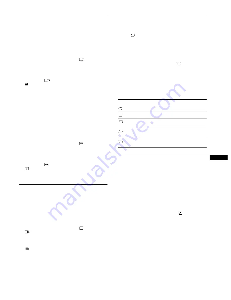 Sony GDM-FW9011 Operating Instructions Manual Download Page 65