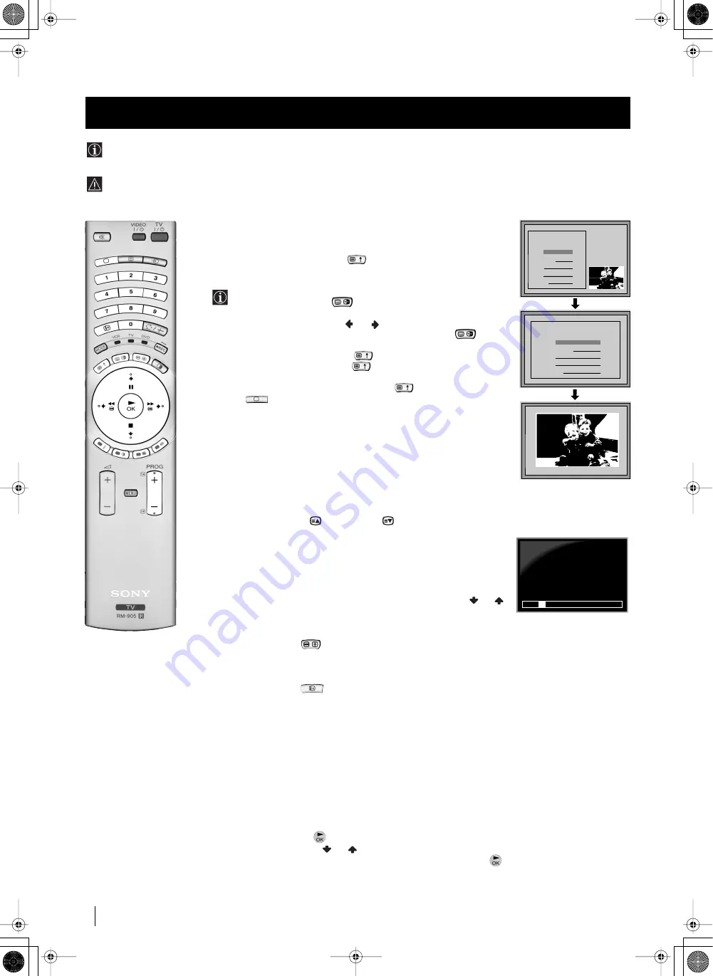 Sony GRAND WEGA KF-50SX200 Instruction Manual Download Page 95