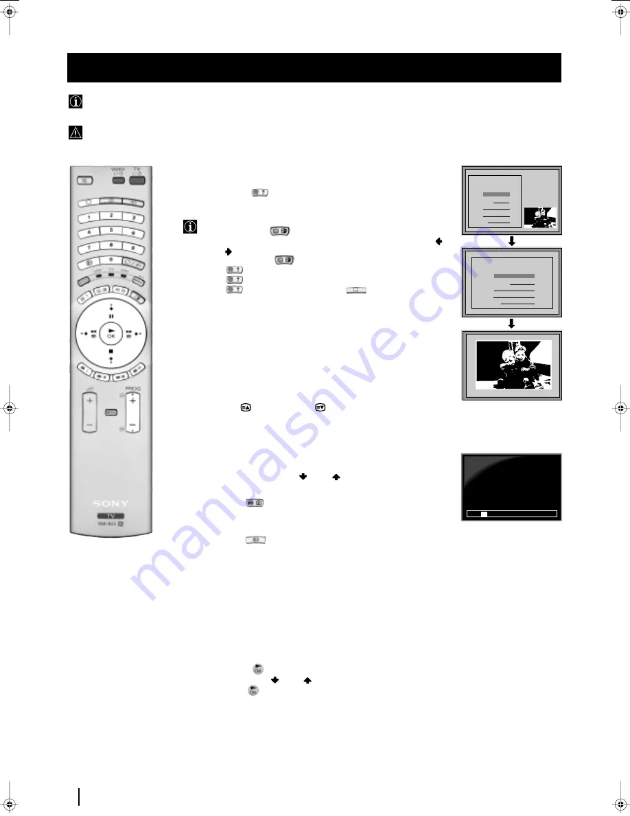 Sony GRAND WEGA KF-50SX200K Скачать руководство пользователя страница 95