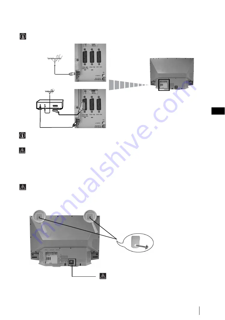 Sony GRAND WEGA KF-50SX300U Operating Instructions Manual Download Page 9