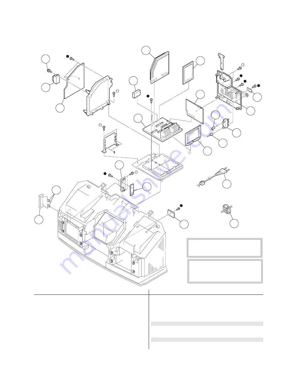 Sony GRAND WEGA KF 60DX100 Service Manual Download Page 101