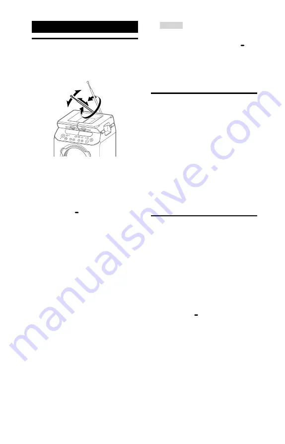 Sony GTK-PG10 Operating Instructions Manual Download Page 46