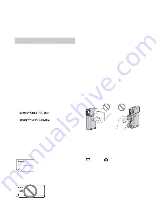 Sony Handycam 3-288-519-13(1) Getting Started Manual Download Page 2