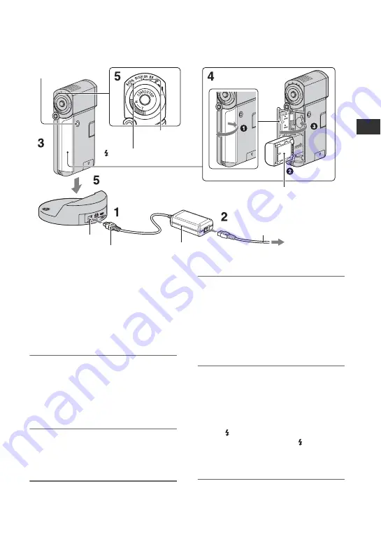 Sony Handycam 3-288-519-13(1) Getting Started Manual Download Page 15