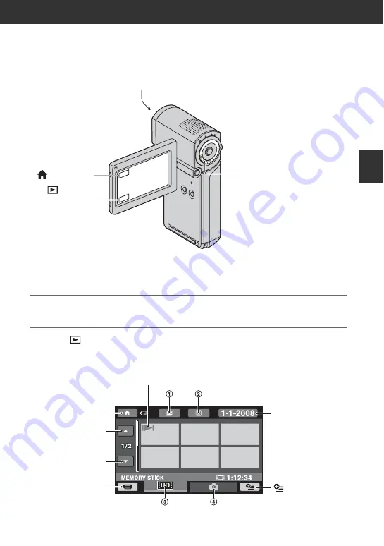 Sony Handycam 3-288-519-13(1) Getting Started Manual Download Page 31