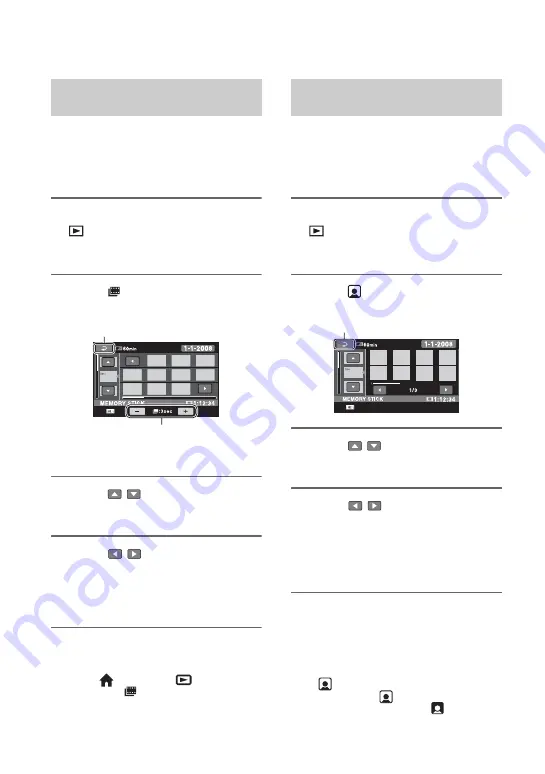 Sony Handycam 3-288-519-13(1) Скачать руководство пользователя страница 34